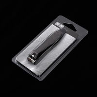 Boîte à coupe-ongles en plastique, coupe-ongles, emballage mignon, emballage transparent personnalisé, emballage en blister pour cartes à collectionner
