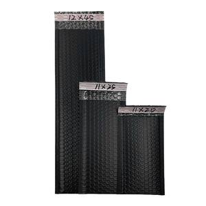 Sac à bulles en film co-extrudé biodégradable écologique violet 11x13+4CM, épais, pour cosmétiques, bijoux, CD, enveloppe personnalisée avec logo - Product Image 6