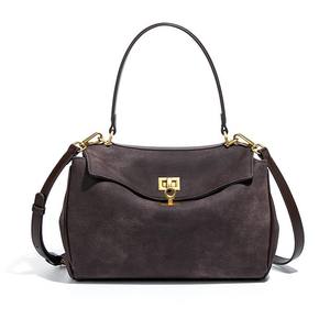 กระเป๋าสะพายทรงถังสไตล์เรโทรสุดฮิตสำหรับผู้หญิง กระเป๋าถือแบบสะพายไหล่ลำลองรุ่นใหม่ กันน้ำ ขนาดใหญ่ - Product Image 5