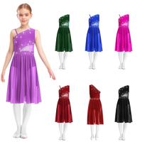 Costume de danse pour enfants, conforme aux normes CPC CE ISO, avec strass et maille transparente, pour spectacle sur scène, inspiré des dessins animés.
