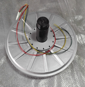 Low Torque Axial Flux Coreless High Efficiency 5kw 7kw 10kw 3 Phase Brushless Magnet <b>Generator</b> 380V 50/60Hz CE RX-PMG380-5k Low - Product Image 4