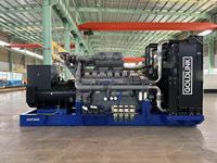 Groupe électrogène diesel ouvert Goldlink Power Prime Genset 2000 kVA 1600 kW pour alimentation de secours