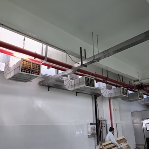 Sistema de Refrigeración Industrial de 20000CMH, Enfriador de <span class=keywords><strong>aire</strong></span>, válvula de drenaje, enfriador evaporativo/conductos, enfriador del <span class=keywords><strong>desierto</strong></span>/evaporador refrigerado por <span class=keywords><strong>aire</strong></span> - Product Image 4