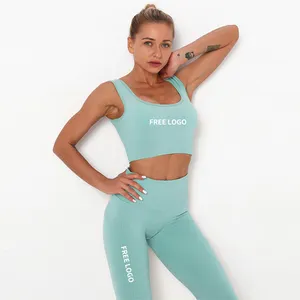 Ropa Deportiva Para Mujeres Gym Conjuntos De Yoga Anti Cellulite Leggings Set Workout Running Sport Wear Ensemble Sport Femme