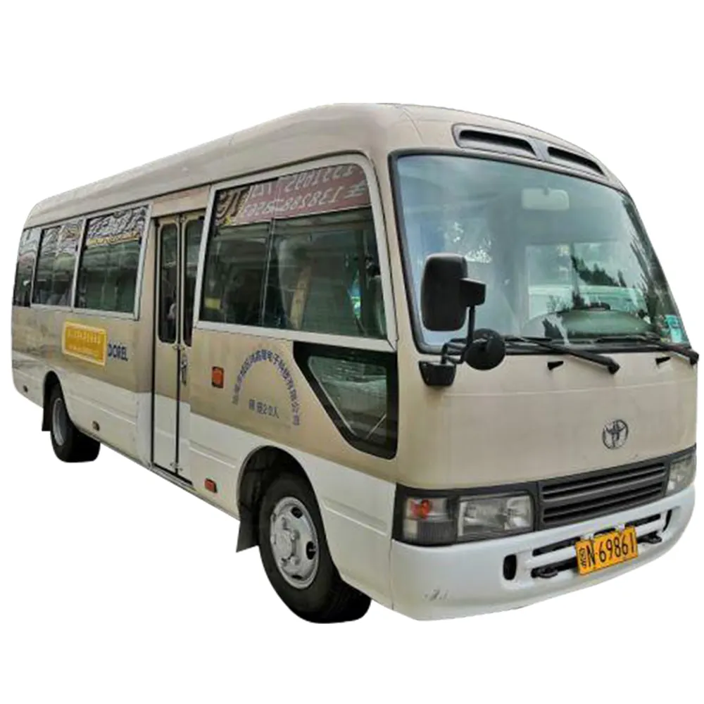 Toyota-Mini autobús de montaña con eje sólido, posavasos usado, gran oferta