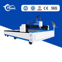 Découpeuse laser à fibre CNC haute précision 1000W avec table d'échange pour tôle de laiton et de titane