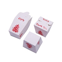 Boîte d'emballage de kebab de doner carré 16oz 26oz 32oz boîte de nouilles en papier à emporter récipient alimentaire emballage alimentaire jetable personnalisé