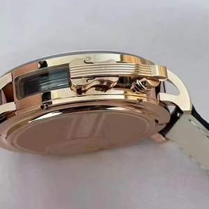 Orologio Meccanico Tourbillon da Uomo Serie <span class=keywords><strong>Godfather</strong></span>, Alta Gamma, in Acciaio Inossidabile, con Lancette, Vetro Zaffiro e Cinturino in Pelle - Product Image 5