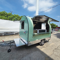 Remorque de glaces, camion de crème glacée, petit chariot de café, pâtisseries, desserts, limonade, chariot de beignets, camion de nourriture