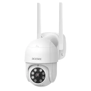 Acesee AC04 Tuya Supported Cheap Price Surveillance Cctv Camera Wifi Two Way Audio 3Mp 1080P Wifi Outdoor Camera