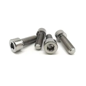 DIN912 Hex Socket Cap Screw For Bicycle Industrial Equipment Components Non Knurled Cylindrical Cup Head Pure Allen Key Bolt