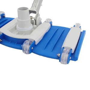 Equipo de Limpieza de Fondo de Piscina a Precio de Fábrica, Cabezal de Aspiradora para Piscina de 14 Pulgadas con Ruedas y Mango de Aluminio - Product Image 5