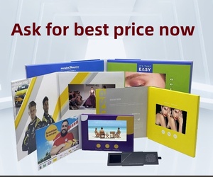 Vente en gros d'album vidéo Écran LCD pour l'obtention du diplôme de mariage Albums photo pour enfants Brochures publicitaires avec enregistrement vocal - Product Image 5