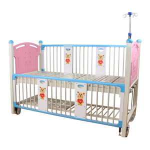 Camas manuales de 2 funciones para cuidado de pacientes, hospital de bebé, hospital infantil - Product Image 6