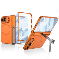 Étui magnétique pliable pour iPhone Ultra avec protection d'écran intégrée, étui de téléphone pliable anti-chute pour iPhone 18 Fold