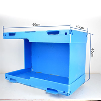 Boîtes de rangement en plastique PP sur mesure, prix usine, pour entrepôt, feuilles de plastique polypropylène, gain de place, bacs de tri pour vêtements