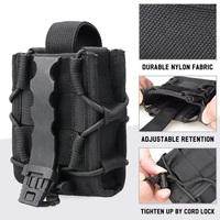 Nouveau Holster Double Tactique en Polymère 1000D Multifonctionnel Professionnel pour Menottes, En Stock