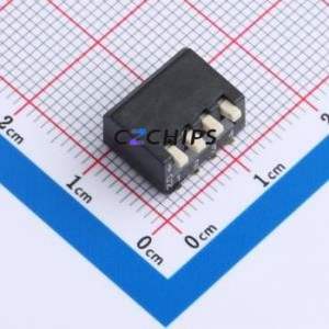 DG-04PD DIP Switch SMD,P=2.54mm Switch Piano Key Single Pole Single Throw 4 2.54mm - Product Image 1