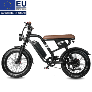 Bicicleta Cruiser MX10 Vintage Charm de 48V 250W con Cuadro de Acero de Alto Carbono, Neumáticos Gruesos de 20x4.0 y Frenos de Disco Hidráulicos - Product Image 1