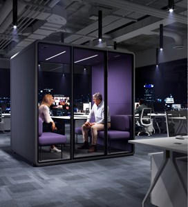 Cabina Acústica Insonorizada Personalizable para Reuniones, Ideal para Diseños de Oficinas Modernas - Product Image 4