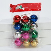 Boules de Noël 2026 écologiques non toxiques en PVC, réfléchissantes, brillantes, pigmentées laser or, argent, rouge, vert, bleu, multicolores – Direct Usine