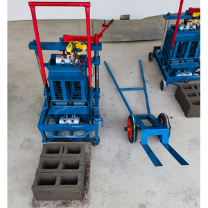 bibo Hot Sale Easy to Operate Small Mobile Brick Making Machine Home Paving Brick Machine - Product Image 2