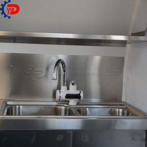 定制食品拖车柠檬水三明治果汁车快餐车咖啡甜点移动酒吧 - Product Image 5