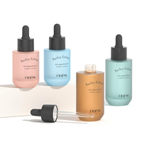 FINSPOT - Botellas de Vidrio Vacías al por Mayor para Suero con Gotero, 30 ml, 60 ml, Multicolores, Envases para Esencias para el Cuidado de la Piel