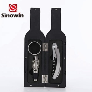 Hot bán chai Shaped thép không gỉ chai Shaped Wine Bar Bộ quà tặng - Product Image 2