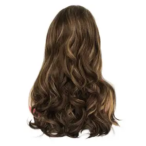 Factory supplier Natural blonde European hair silk top Band fall Top lace Jewish wig Kosher wig manufacturer