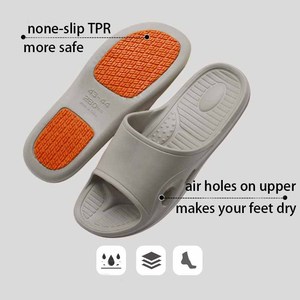 TPR di alta qualità impermeabile EVA pantofole da bagno Open Toe <span class=keywords><strong>antiscivolo</strong></span> <span class=keywords><strong>piscina</strong></span> scivolo posizione superiore Anti-scivoloso funzione - Product Image 1