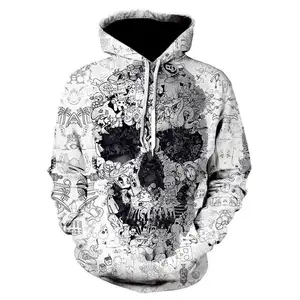 NEW Knitted Polyester All Over Hoodie Hoodies &amp Sweatshirts Print 3D Pattern Hooded With Pocket