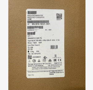 สำหรับ SINAMICS G120C 7.5kW 6SL3210-1KE21-7AF1 อุปกรณ์ควบคุมอัตโนมัติ สแตนเลสสตีล VFD 3AC380-480V พาวเวอร์ - Product Image 2