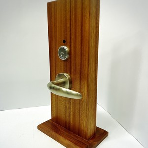 Ensemble de poignées de porte en or brillant, finition nickel satiné, levier courbé pour portes intérieures en bois haut de gamme résidentielles - Product Image 6