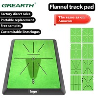 Simulateur de golf à domicile, tapis de détection de trajectoire, tapis de balle d'intérieur, pratique de balançoire de golf en plein air