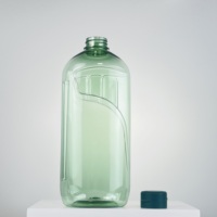 Vente Directe Xuanlong – Bouteille Plate en PET de Qualité Alimentaire 500ml (16oz) avec Bouchon à Rabat et Impression Sérigraphique PE Couleur Personnalisée