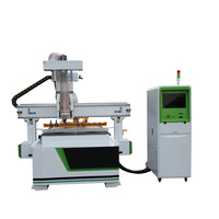 Máquina Fresadora CNC para Madera Yidiao 1325 ATC de Alta Precisión, 12 Herramientas, 3 Ejes, Husillo Único, Motor Servo de 9kw, Transmisión por Engranajes