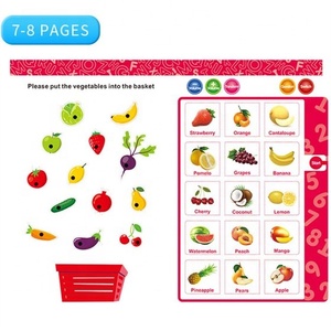 Juguete educativo para niños, Libro Electrónico de aprendizaje de inglés para niños, aprendizaje del alfabeto, números, <span class=keywords><strong>canciones</strong></span> e historias - Product Image 5