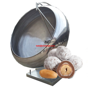 CBY Chocolat Revêtement Pan Sucre Polissage Bonbons Snack Faisant Des Machines pour Noix Arachides - Product Image 1