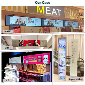 Pantalla Digital Ultra Ancha de Señalización Digital Montada en la Pared, Pantalla LCD de Barra Estirada Android para Publicidad en el Borde del Estante, Señalización Digital para Supermercados - Product Image 6