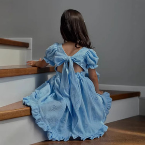 princess polly baby blue dress Novara Lace Midi Dress in Vintage Blue