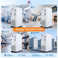Inverter hybride triphasé extérieur 25kW 30kW 40kW 50kW IP65 avec batterie lithium 8000 cycles pour stockage d'énergie industriel