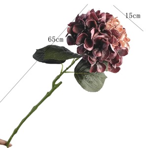 Bouquet di Ortensie in Seta Huang <span class=keywords><strong>Sen</strong></span> Feel, Decorazione Floreale per Casa, Tavola da Pranzo, Matrimoni e Paesaggistica - Product Image 5