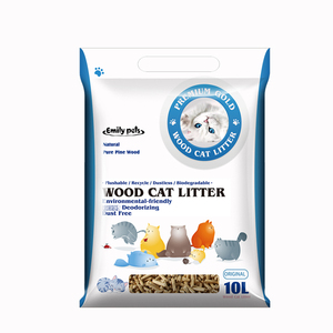 Litière pour chat en granulés de bois de pin naturel écologique biodégradable, vente en gros, directement de l'usine - Product Image 1