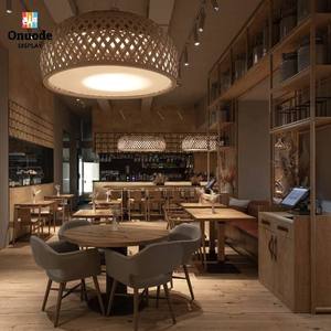 Kiosco de Café Personalizado con Iluminación LED para Diseño y Equipamiento Completo de Tienda en un Solo Lugar - Product Image 1