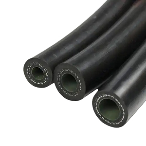 Manguera de Silicona EPDM Negra Trenzada Resistente a Altas Temperaturas, Corte Personalizable para Varios Vehículos y Aplicaciones Industriales - Product Image 2