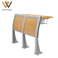 Chaises de salle de classe modernes, standard, pour l'école secondaire, chaises de salle de conférence, chaises d'étudiant, dossier en bois, pliables, chaises d'étudiant, chaises à marches pour le collège