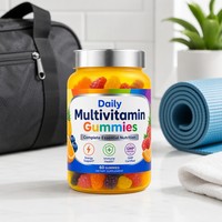OEM/ODM Multivitamin Gummies untuk Dewasa & Remaja dengan Mineral untuk Meningkatkan Kepadatan Tulang dan Mendukung Sistem Kekebalan Tubuh