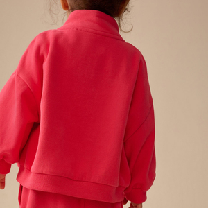 <span class=keywords><strong>Felpa</strong></span> <span class=keywords><strong>con</strong></span> Cappuccio in Cotone Casual per Bambini <span class=keywords><strong>con</strong></span> <span class=keywords><strong>Cerniera</strong></span> Personalizzata OEM, Pullover per Ragazzi e Ragazze - Product Image 2