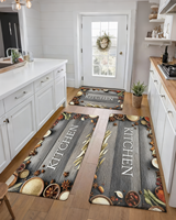Tapis de Cuisine Ergonomique Anti-Fatigue pour Fourchettes, Conception Épaisse et Rembourrée, Surface Antidérapante et Résistante aux Taches, Soulage la Pression sur les Jambes et le Dos